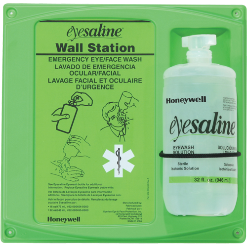 Saline Eyewash Wall Station, Single Air Extreme Inc.