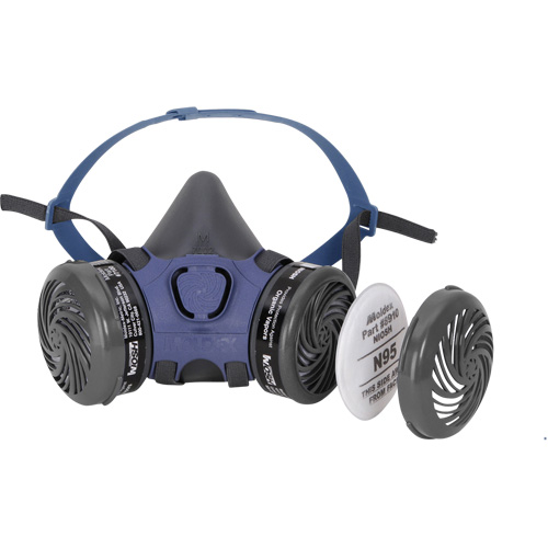 Pre-assembled Paint/Spray Pesticide 7000 Half-Mask Respirator, Elastomer/Thermoplastic, Medium Air Extreme Inc.