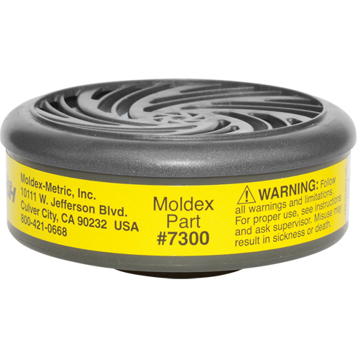 Filtres pour respirateur s&eacute;rie 7000/9000, Cartouche gaz/vapeur, Vapeurs organiques/Gaz acides Air Extreme Inc.