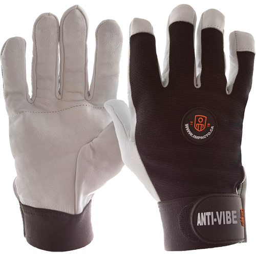 Anti-Vibration Air Glove&reg;, Size Medium, Pearl Leather Palm Air Extreme Inc.