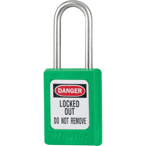 Cadenas de s&eacute;curit&eacute; S31 Zenex, Vert, Cl&eacute;s diff&eacute;rentes, Thermoplastique, Largeur de 1-3/8" Air Extreme Inc.