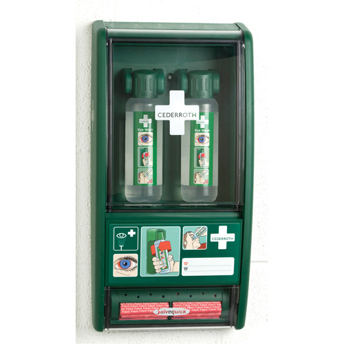 Douche oculaire Cederroth/Trousse de premiers soins Salvequick, Dispositif m&eacute;dical Classe 1, Station Air Extreme Inc.