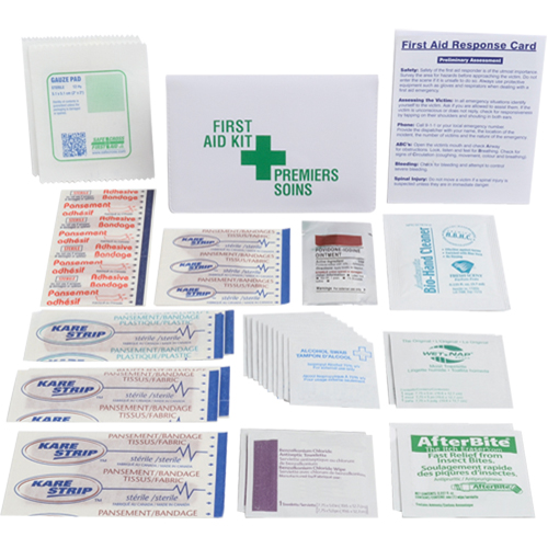 Trousses de premiers soins promotionnelles, Dispositif m&eacute;dical Classe 1, Portefeuille Air Extreme Inc.