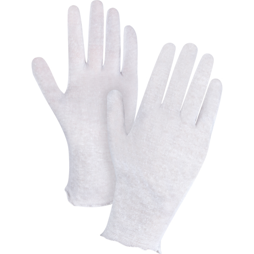 Gants d'inspection l&eacute;gers, Poly/coton, Poignet Non ourl&eacute;, Dames Air Extreme Inc.