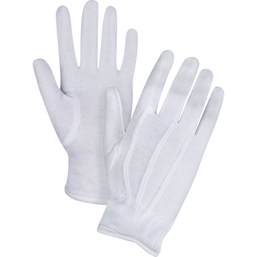 Parade/Waiter's Gloves, Cotton, Hemmed Cuff, Medium Air Extreme Inc.