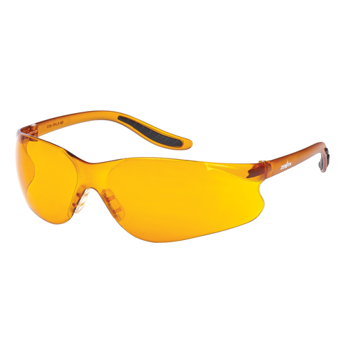Lunettes de s&eacute;curit&eacute; s&eacute;rie Z500, Lentille Orange, Anti-&eacute;gratignures, ANSI Z87+/R&eacute;pond ou surpasse la norme CSA Z94.3 Air Extreme Inc.