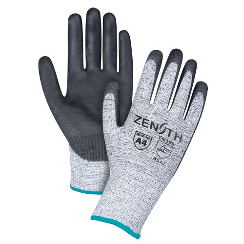 Seamless Stretch Cut-Resistant Gloves, Size X-Large/10, 13 Gauge, Polyurethane Coated, HPPE Shell, ANSI/ISEA 105 Level 4/EN 388 Level 5 Air Extreme Inc.