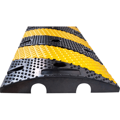 Speed Bump, Rubber, 4' L x 11-3/4" W x 2" H Air Extreme Inc.