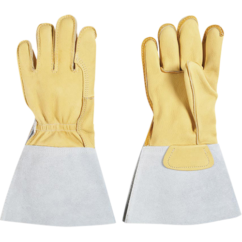 Lineman's Glove, Large, Grain Cowhide Palm, Cotton Inner Lining Air Extreme Inc.