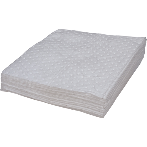 Premium Bonded Sorbent Pads, Oil Only, 15" x 17", 8 gal. Absorbancy Air Extreme Inc.