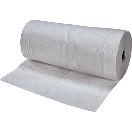 Premium Fine Fiber Sorbent Rolls, Mediumweight, 150' L x 30" W, 40 gal. Absorbancy Air Extreme Inc.