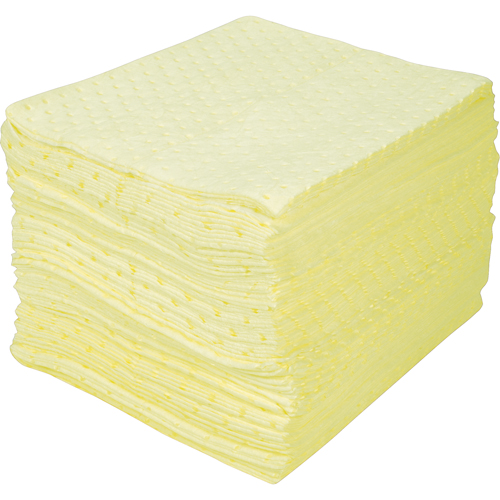 Premium Bonded Sorbent Pads, Hazmat, 15" x 18", 30 gal. Absorbancy Air Extreme Inc.