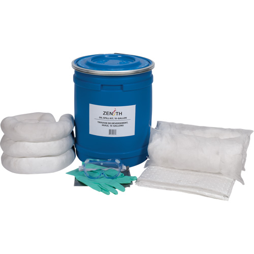 Premium Truck Spill Kit, Oil Only, Drum, 10 US gal. Absorbancy Air Extreme Inc.