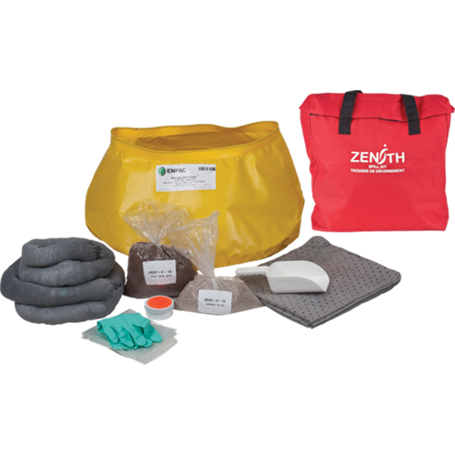 Western Canada Spill Kit, Universal, Bag, 17 US gal. Absorbancy Air Extreme Inc.