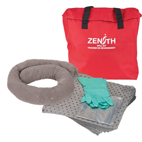 Trousse &eacute;conomique de lutte contre les d&eacute;versements, Universel, Sac, Absorbance de 5 gal. US Air Extreme Inc.