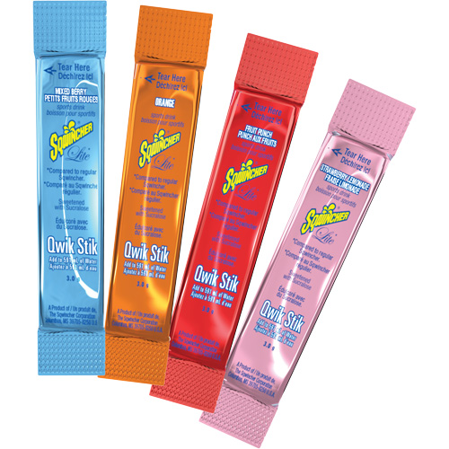 Sqwincher&reg; ZERO&reg; Qwik Stik Rehydration Drink, Powder, Orange Air Extreme Inc.