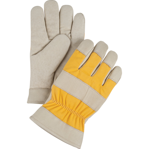 Gants de travail doubl&eacute;s pour l'hiver de premi&egrave;re qualit&eacute;, 2T-Grand, Paume en Cuir fleur de porc, Doublure en Molleton de mousse Air Extreme Inc.