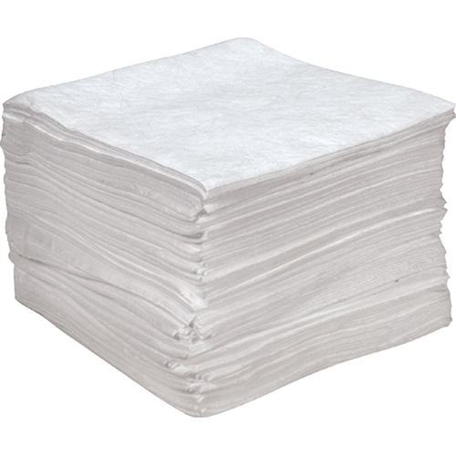 Feuilles absorbantes antistatiques de premi&egrave;re qualit&eacute;, Huile seulement, 15" x 18", 25 gal. d'absorption Air Extreme Inc.