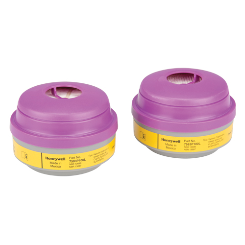 North&reg; N Series Respirator Cartridges, Gas/Vapour Cartridge, Organic Vapour/Acid Gas/P100 Air Extreme Inc.