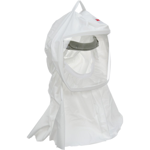 Cagoule Versaflo de haute durabilit&eacute; avec coiffe int&eacute;gr&eacute;e, Grand/Moyen, Coiffe souple, Bavette Simple Air Extreme Inc.