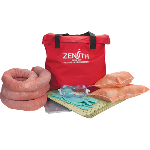 Trousse de lutte contre les d&eacute;versements de premi&egrave;re qualit&eacute; pour camion, Mati&egrave;res dangereuses, Sac, Absorbance de 10 gal. US Air Extreme Inc.