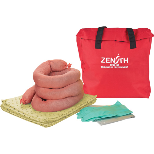 Trousse &eacute;conomique de lutte contre les d&eacute;versements, Mati&egrave;res dangereuses, Sac, Absorbance de 5 gal. US Air Extreme Inc.
