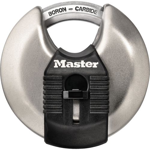 Magnum&reg; Disc Padlock, Silver, Keyed Different, Hardened Steel, 2-3/4" Width Air Extreme Inc.