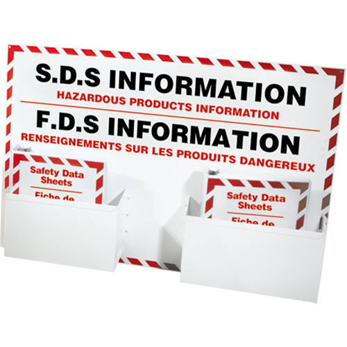 Postes d'information de fiches de donn&eacute;es de s&eacute;curit&eacute;, Anglais & français, Compris reliures Air Extreme Inc.