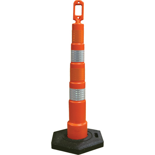 Grip N Go Trim Line Channelizers, 49" High, Orange Air Extreme Inc.
