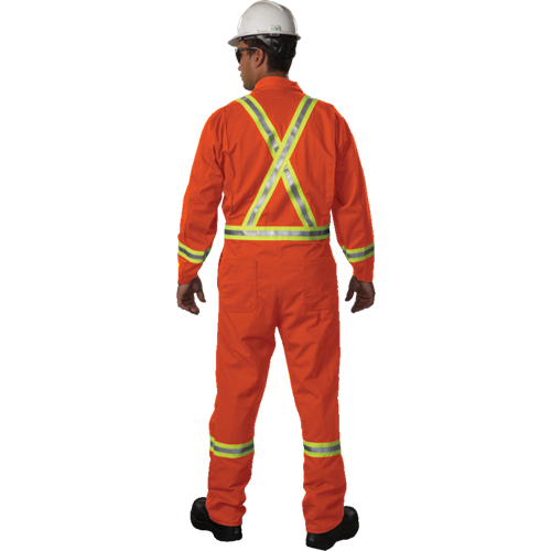 Westex UltraSoft&reg; Unlined Coveralls, Large, Orange Air Extreme Inc.