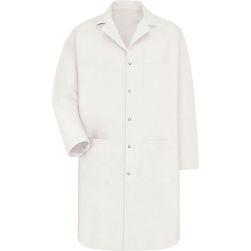 Lab Coat, Poly-Cotton, Small, White Air Extreme Inc.