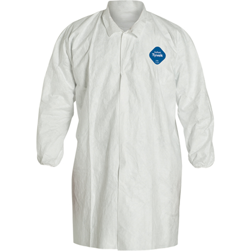 Lab Coat, Tyvek&reg; 400, White, Medium Air Extreme Inc.