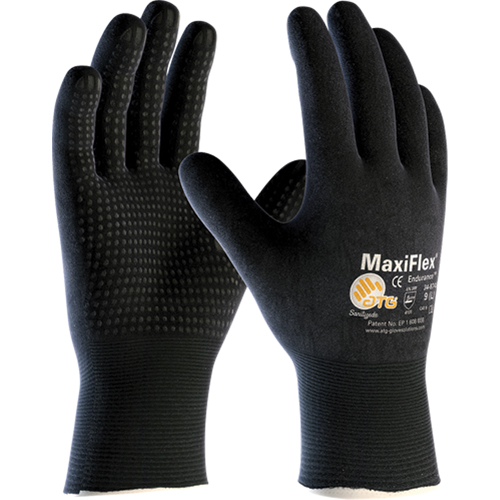 ATG MaxiFlex&reg; EnduranceTM 34-8745 Gloves, 7/Small, Foam Nitrile Coating, 15 Gauge, Nylon Shell Air Extreme Inc.