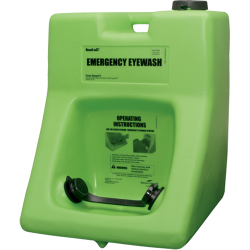 Fendall Porta Stream&reg; II Eyewash Station, Pressurized, 16 gal. Capacity, Meets ANSI Z358.1 Air Extreme Inc.