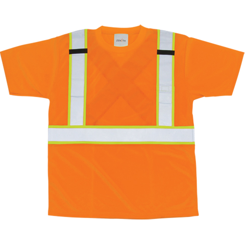 T-shirt conforme &agrave; la CSA, Polyester, Moyen, Orange Air Extreme Inc.