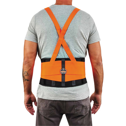 Ceinture de support dorsal haute visibilit&eacute; en &eacute;lasthanne ProFlex 100HV, &eacute;lastique, T-petit Air Extreme Inc.