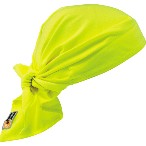 Chill-Its&reg; 6710FR FR Cooling Triangle Hat, High Visibility Lime-Yellow Air Extreme Inc.