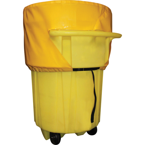 Couvercle en poly pour les surconteneurs avec roues de 50 gallons Air Extreme Inc.