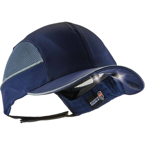 Casquette &agrave; bord long avec &eacute;clairage DEL Skullerz 8960, Bleu marin Air Extreme Inc.