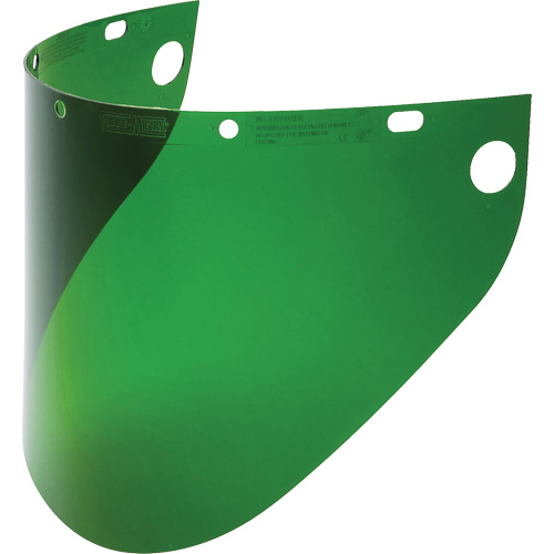 Fibre-Metal&reg; Extended View Faceshield Visor, Propionate, Green Tint Air Extreme Inc.