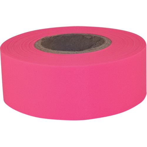 Sub-Zero Flagging Tape, 1.2" W x 150' L, Fluorescent Pink Air Extreme Inc.