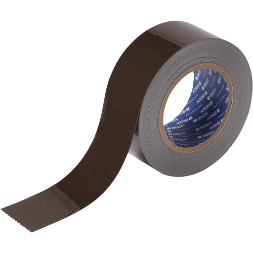 ToughStripe&reg; Floor Marking Tape, 2" x 100', Polyester, Brown Air Extreme Inc.