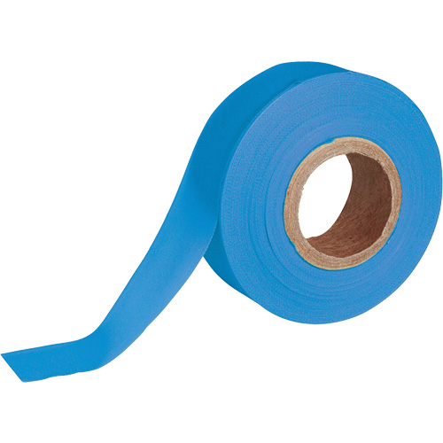Flagging Tape, 1.188" W x 150' L, Fluorescent Blue Air Extreme Inc.