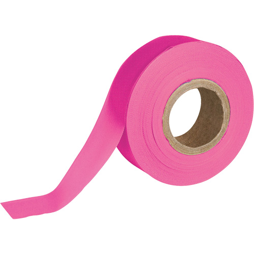 Flagging Tape, 1.188" W x 150' L, Fluorescent Pink Air Extreme Inc.