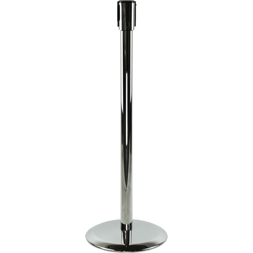 Poteaux recepteurs Slimline TensaBarrier, Hauteur de 38", Chrome poli Air Extreme Inc.