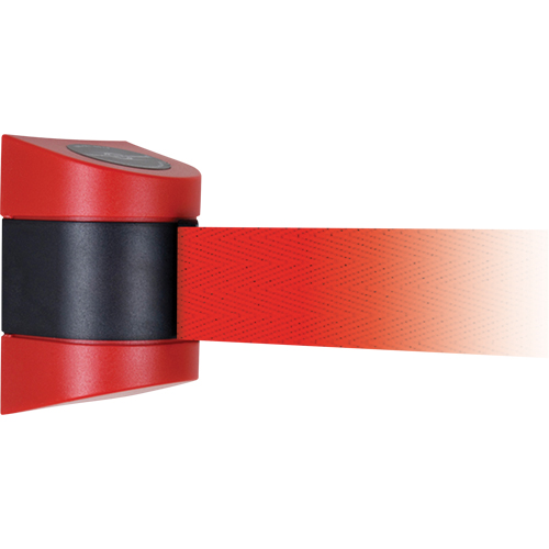 Unit&eacute;s murales Tensabarrier, Plastique, Fixation par vis, 15', Ruban Rouge Air Extreme Inc.