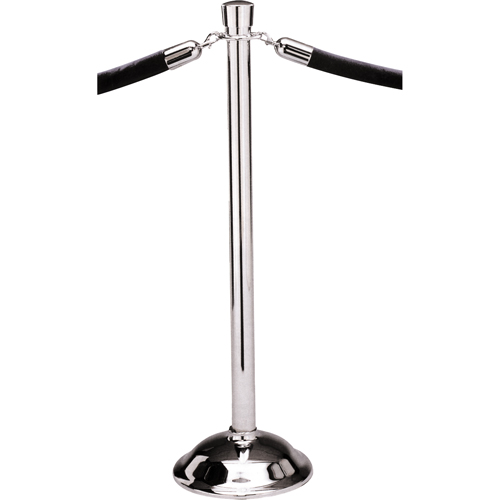 Poteaux portatifs, Hauteur de 39", Chrome satin&eacute; Air Extreme Inc.