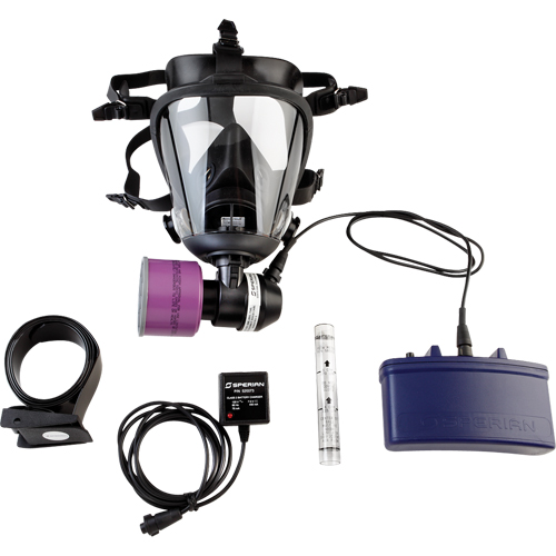 PR500 Series Face Mount PAPR, Facepiece Respirator, NiCd Battery Air Extreme Inc.