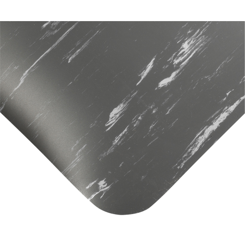Tapis antimicrobiens Tile-Top Select no 494, Lisse, 4' x 10' x 1/2", Charbon, PVC Air Extreme Inc.