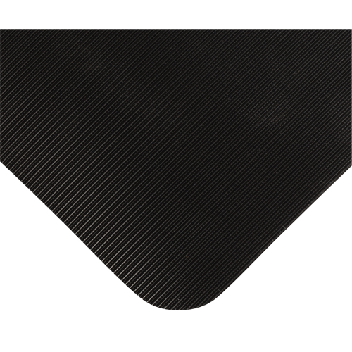 Double Duty Switchboard Mats No.720, Corrugated, 3' x 10' x 5/8", Black, PVC Air Extreme Inc.